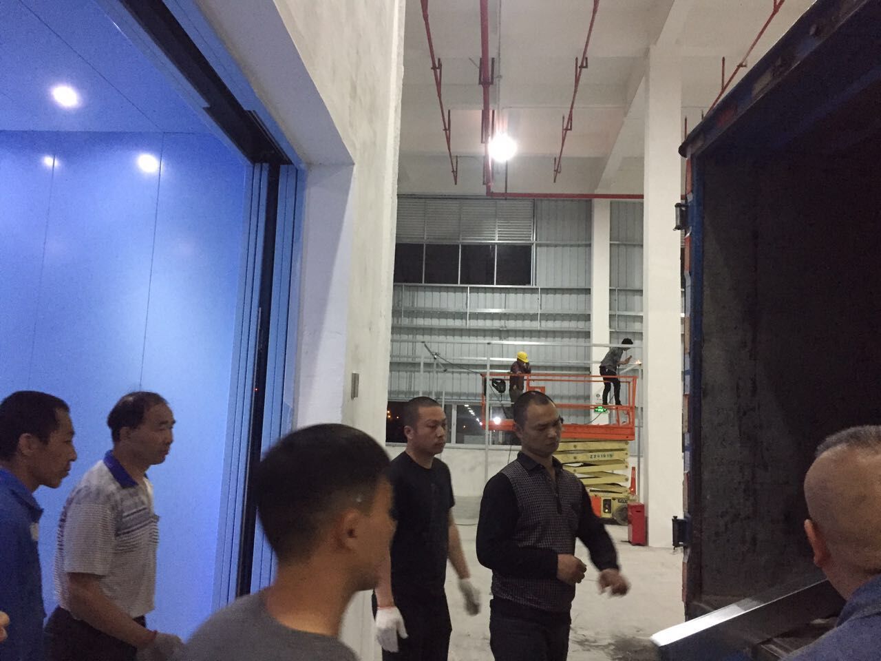電纜橋架進(jìn)場東莞麻涌分揀中心1